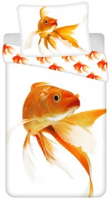Pește Set de lenjerie Golden 140×200cm, 70×90 cm