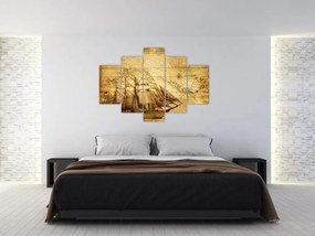 Tablou - Harta veche (150x105 cm)