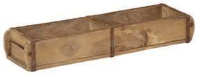 vidaXL Tavă, 60,5x15x9 cm, lemn masiv reciclat