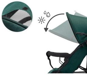 Cărucior de copii KINDERKRAFT TIK Green forest