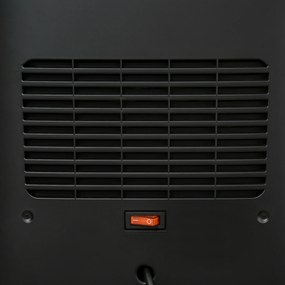 Incalzitor cu ventilator cu 3 moduri de incalzire cu temperatura reglabila, aparat de incalzire din ABS, 33,7x25,5x60,4cm, negru HOMCOM | Aosom RO