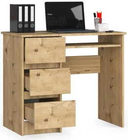 Masă PC Benicio (Stejar artisan) (S). 1070950