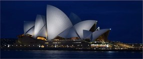 Tabloul Sydney nocturn (120x50 cm)