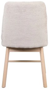 Scaune de dining bej 2 buc. Amesbury – Rowico