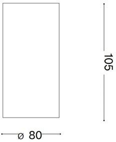 Spot LED Ideal Lux NITRO LED/10W/230V negru