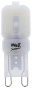 Bec LED G9 2W, lumina rece, Well