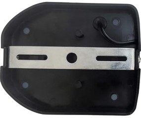 Proiector LED solar cu senzor TOMI LED/10W/7,4V 1800 mAh IP44 negru