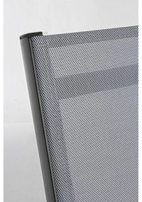 Scaun de grădină gri din metal Elin – Bizzotto