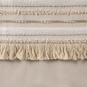 Draperie în culoare naturală din bumbac 140x240 cm Atlas – douceur d'intérieur