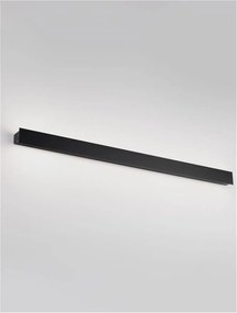 Aplica LED iluminat ambiental perete exterior IP65 PATH negru, 100cm