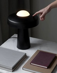 Veioza moderna design ciuperca Time neagra 2010925003 NL