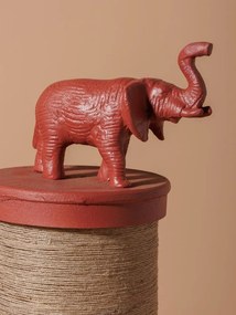 Cutie decorativa, din sticla si rasina, Elephant