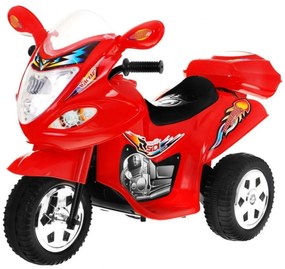 Motocicleta Electrica cu Acumulator Pentru Copii NOVOKIDS™ Moto Classico 88, 3-6 ani, Max 25 kg, Cu Melodii si Lumini, Trotineta Electrica, 3 Roti,