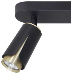 Spot FLOWER 3xGU10/8W/230V negru