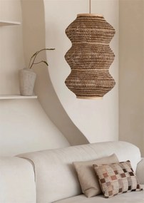 Lustra suspendata Eco, Bambus, Barbados natural/brown, XL