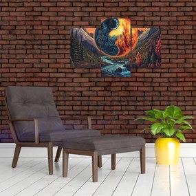 Tablou - Elementele (90x60 cm)