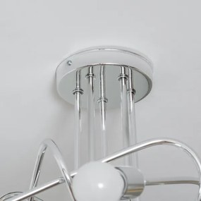 Lustră aplicată OXFORD 5xE27/15W/230V crom lucios