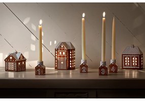 Sfeșnic pentru advent din ceramică Gingerbread – Kähler Design