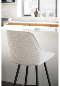 Scaune de bar bej 2 buc. (înălțime șezut 67 cm) Sierra – Rowico