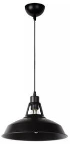Lucide 43401/31/30 - Lampa suspendata BRASSY-BIS 1xE27/60W/230V negru