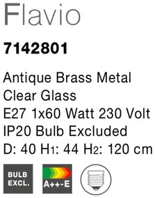 Lustra / Pendul design modern decorativ Flavio NVL-7142801