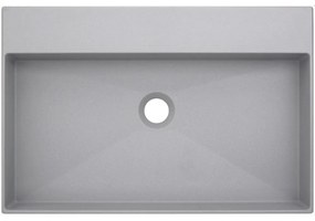 Lavoar pe blat Deante Correo gri-metalic 40x60cm