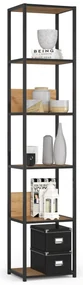 Raft Loriana (negru + stejar craft). 1070984