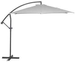 Umbrelă de grădină Free Pole, gri, 3 m
