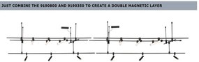Accesoriu, Corp de iluminat pentru sistemul magnetic CRIMSON, NOX 15W L-45cm NVL-9190615