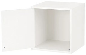 Boxie 1 ușă dulap de perete 40x40x37 cm alb