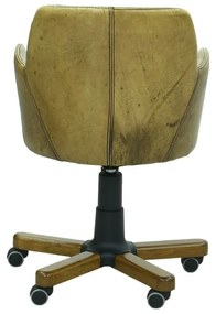 Scaun de birou galben ✔ model SKY