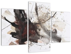 Tablou cu pictură abstactă (90x60 cm)