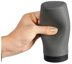 Dozator pentru detergenți Wenko Squeeze, 250 ml, gri