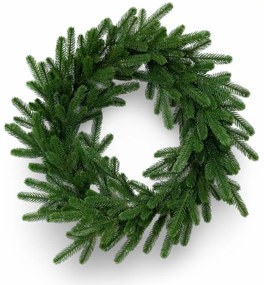 Coroniță de Crăciun Josephine, Verde, Ramuri de Brad cu Ace Full 3D