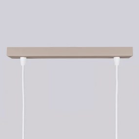 Brilagi - Candelabru LED suspendat pe cablu CRESTO 2xGU10/10W/230V taupe