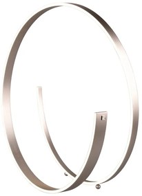 Lampadar gri LED cu control vocal/cu control prin aplicații mobile cu abajur din metal (înălțime 75 cm) Cinardi – CINQUE