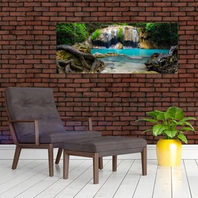 Tablou cu cascade (120x50 cm)