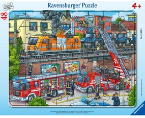 PUZZLE MISIUNE DE SALVARE POMPIERI, 48 PIESE - RAVENSBURGER (RVSPC05093)