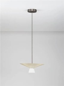 Lustra LED suspendata BARIS White Tea 38cm