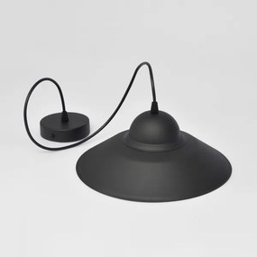 Lustră pe cablu SORAPIS 1xE27/15W/230V negru