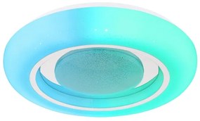 Plafonieră RGBW dimabilă BURRO LED/18W/230V Globo 41369-18 + telecomandă