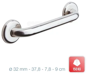 Bara de sustinere pentru baie 30cm Metaform Safe Medium 105H08100, inox