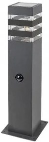 Mini stalp exterior cu senzor 1 bec E27 Ankara 77026 Rabalux