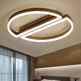 Lustra LED Cu Telecomanda, Elit's Esn5199-500 CF, 160w, Maro Coffee