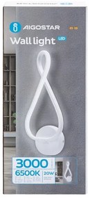 Aplică LED Aigostar LED/20W/230V 6500K alb