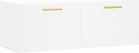 vidaXL Dulap de perete, alb, 100x36,5x35 cm, lemn compozit