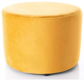 Taburet Caen A Velvet, galben