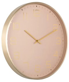 Karlsson 5973LB ceas de perete design, roz,diametru 40 cm