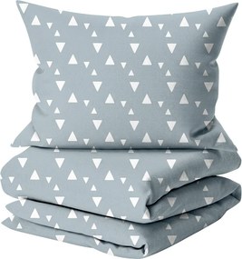 Lenjerie de pat flanel MILOU gri Dimensiune lenjerie de pat: 2 ks 60 x 70 cm | 240 x 200 cm