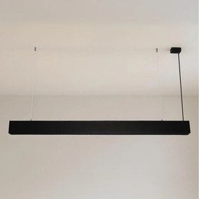 Pendul LED pe cablu, 55W, 230V, 3000/4000/6500K, 120 cm, negru